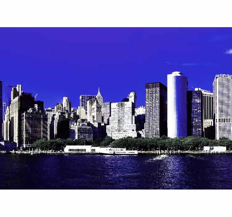 Wall mural new york skyline of new york - TenStickers