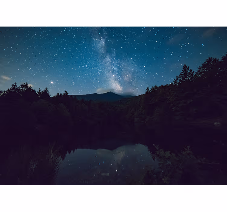 Wall mural nature astral night sky - TenStickers