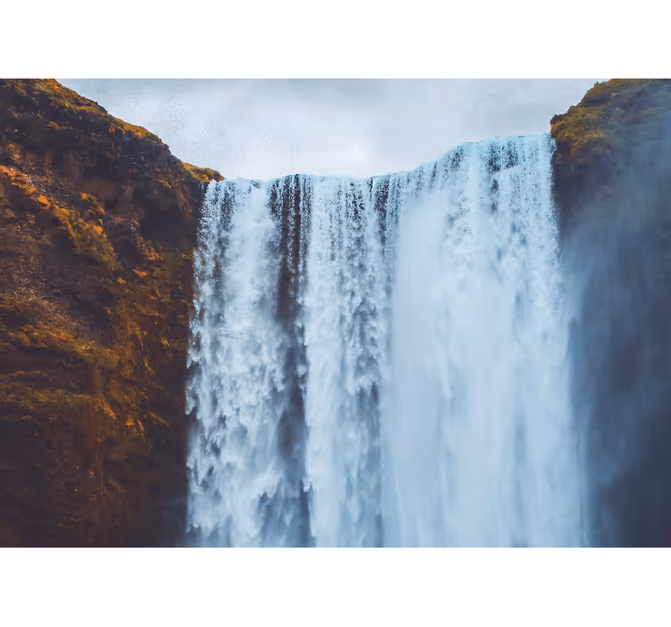Grand Waterfall Cascade wall mural waterfall - TenStickers