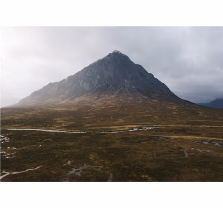 Wall mural mountain majestic mountain peak - TenStickers