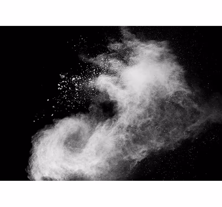 3d wallpaper smoke cloud design - TenStickers