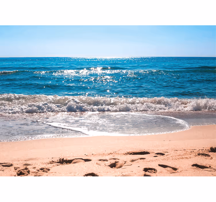 Under the sea wall mural beachside serenity - TenStickers