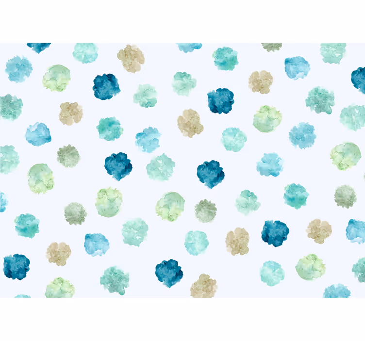 Flower wall mural watercolor floral designs - TenStickers