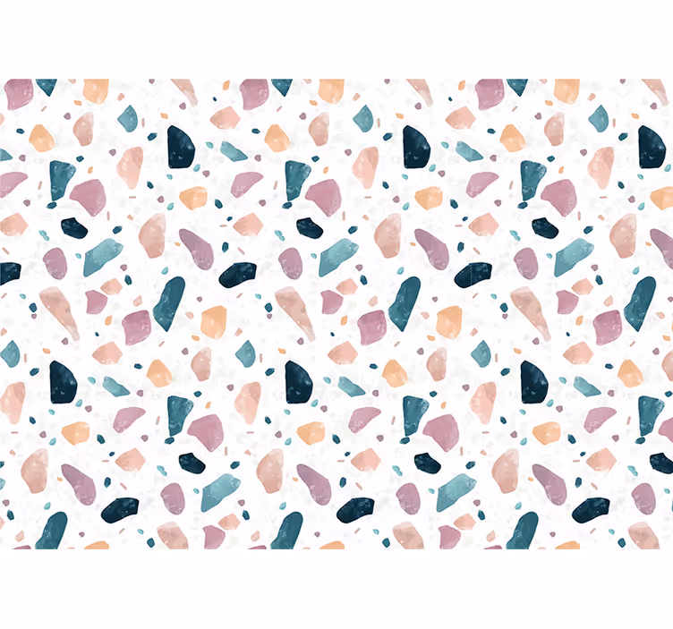 Abstract Shape Pattern texture wall mural - TenStickers
