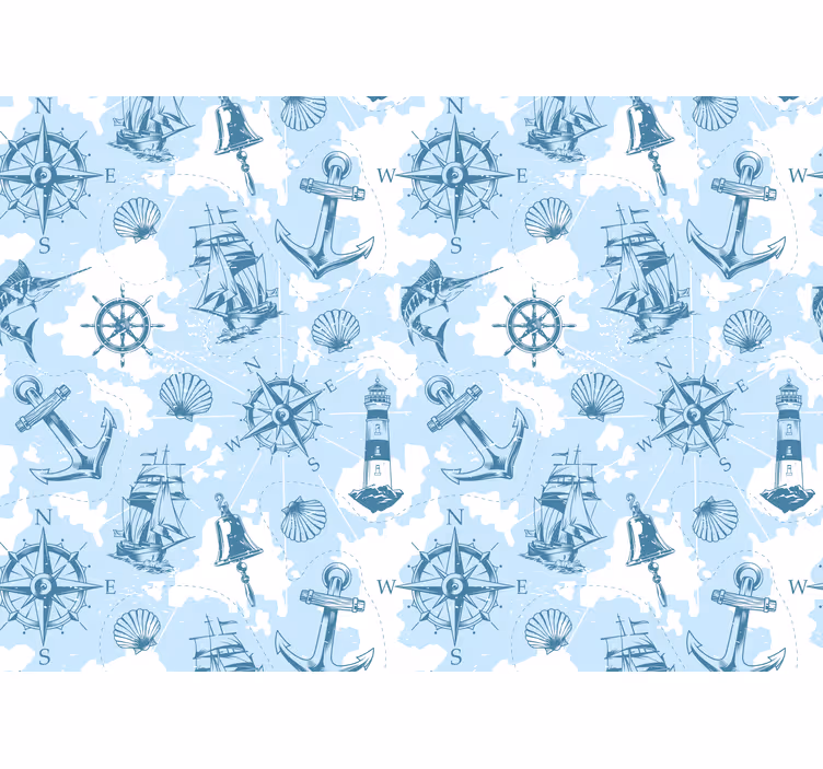 Landscape wall mural marine adventure themes - TenStickers