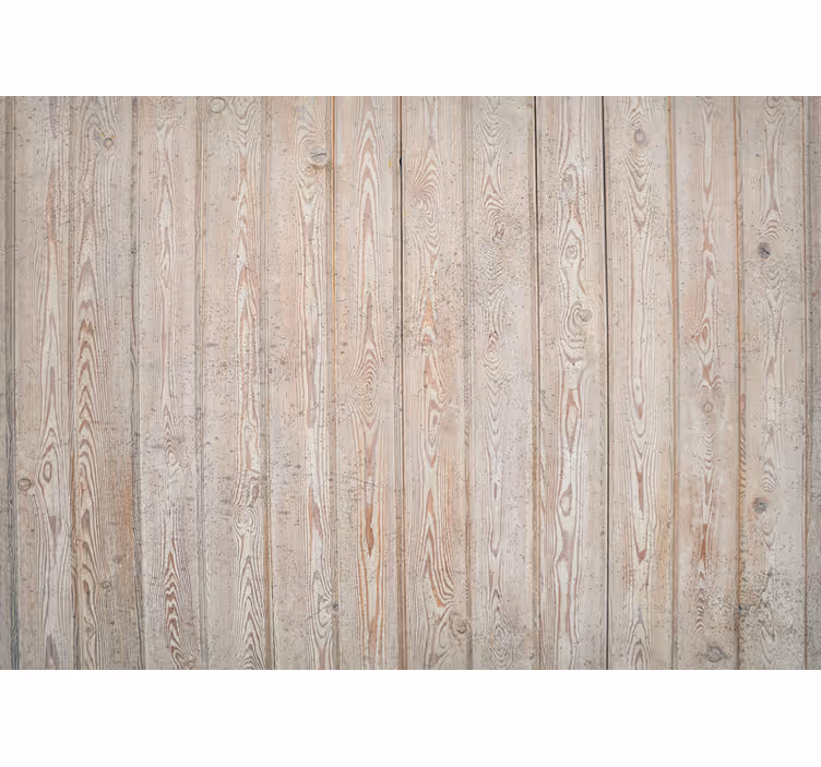 Woods wall mural light wood panels - TenStickers