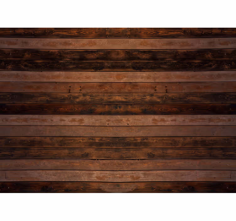 Woods wall mural natural timber boards - TenStickers