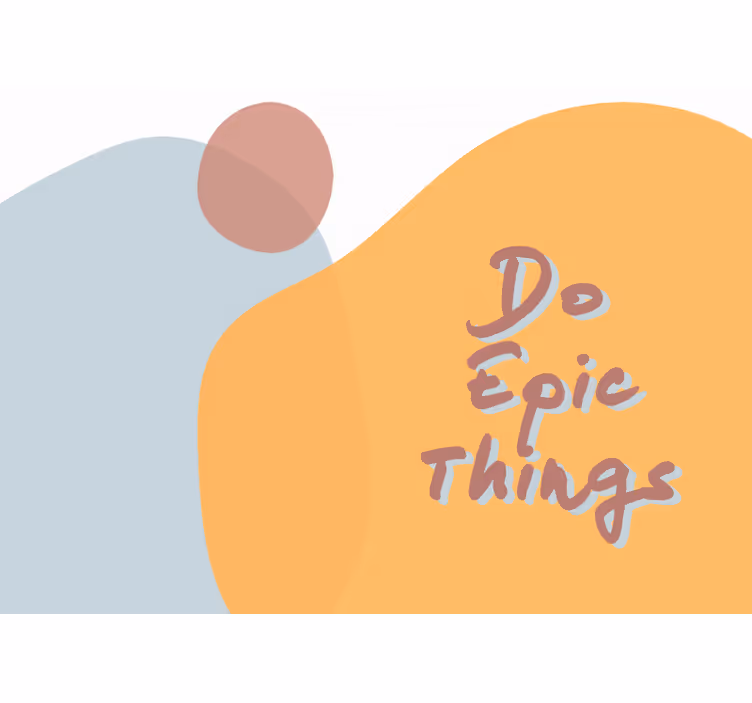 Quote wall mural inspire great adventures - TenStickers