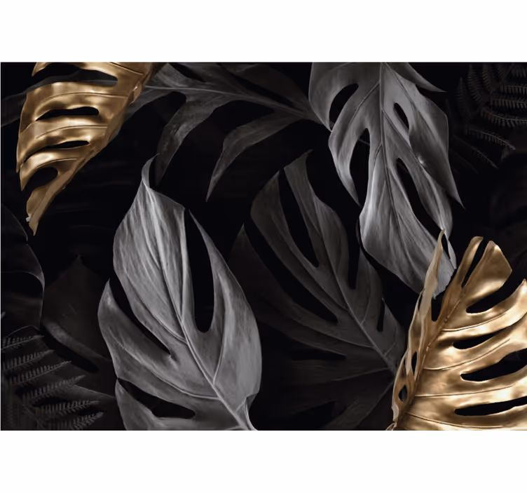 Wall mural nature tropical leaf designs - TenStickers