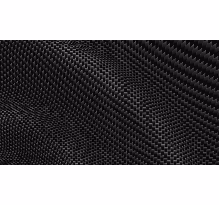 Texture wall mural textured black pattern - TenStickers
