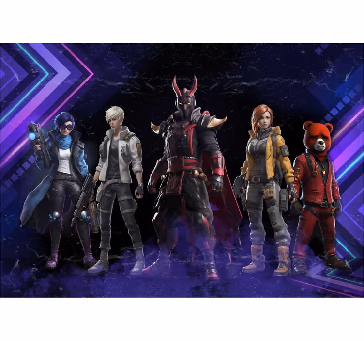 futuristic characters Teenage wall murals - TenStickers