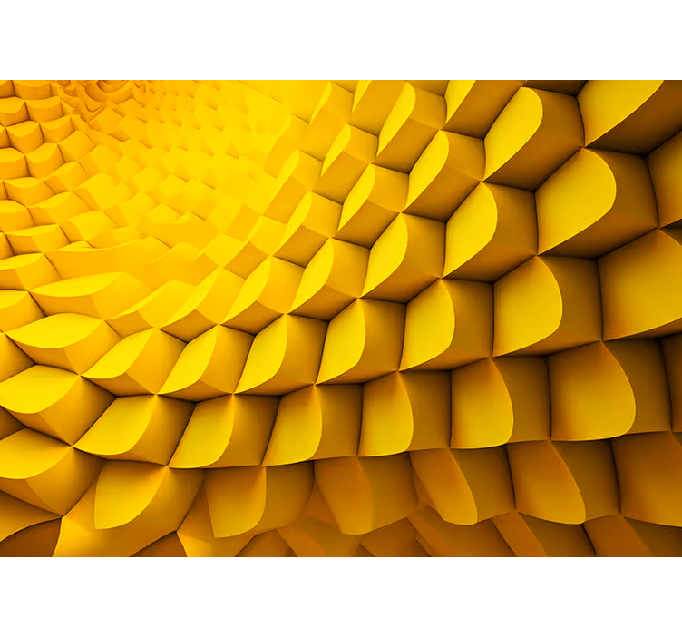 Futuristic art design 3D wall mural - TenStickers