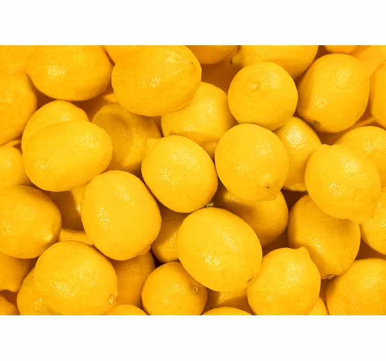 Lemons Fruit Kitchen wall mural - TenStickers