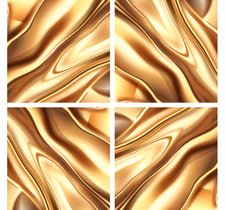 Texture coasters with fluid wave design - TenStickers