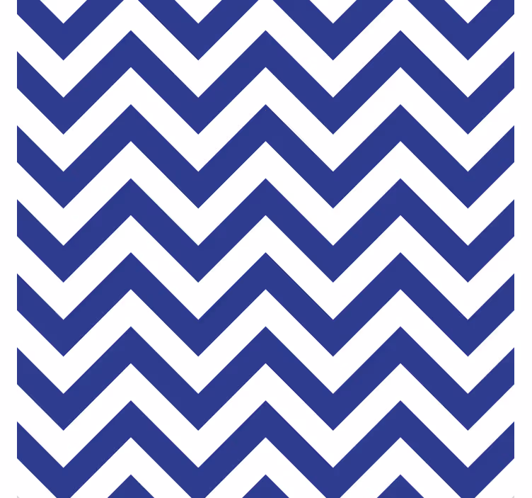 Texture coasters with dynamic zigzag design - TenStickers