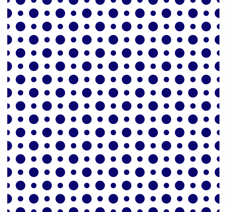 Texture coasters bold polka dot design - TenStickers