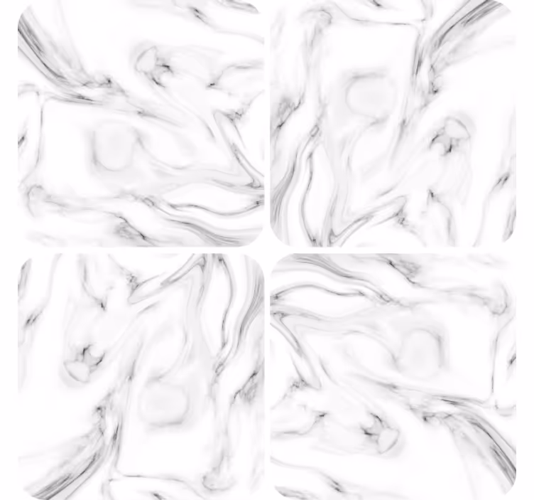 Texture coasters marble swirl design - TenStickers
