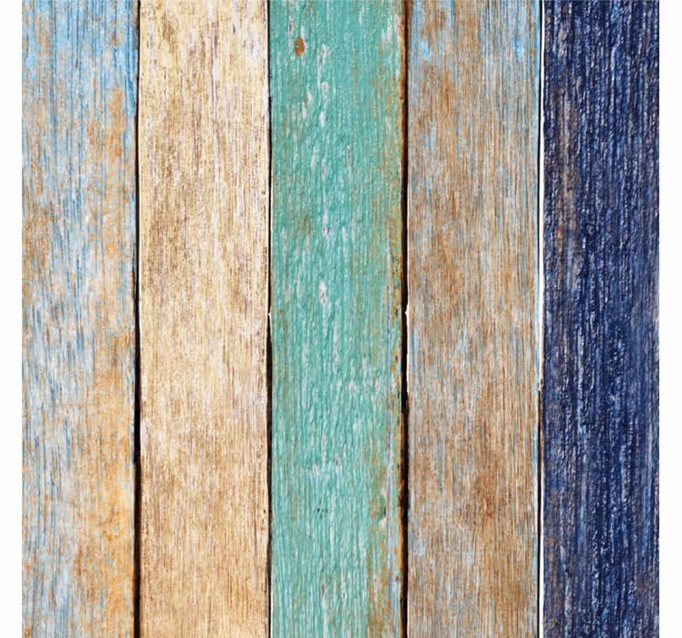 Texture coasters weathered wood planks - TenStickers