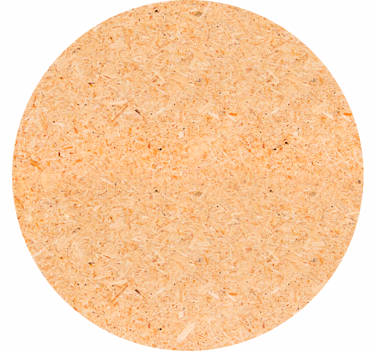 Texture coasters round natural fiber - TenStickers