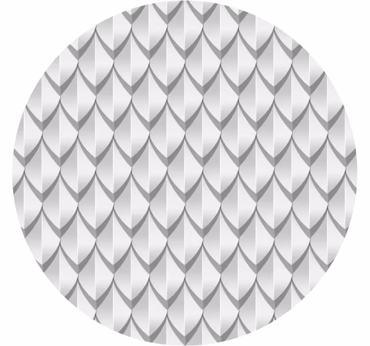 Texture coasters with elegant scaled design - TenStickers