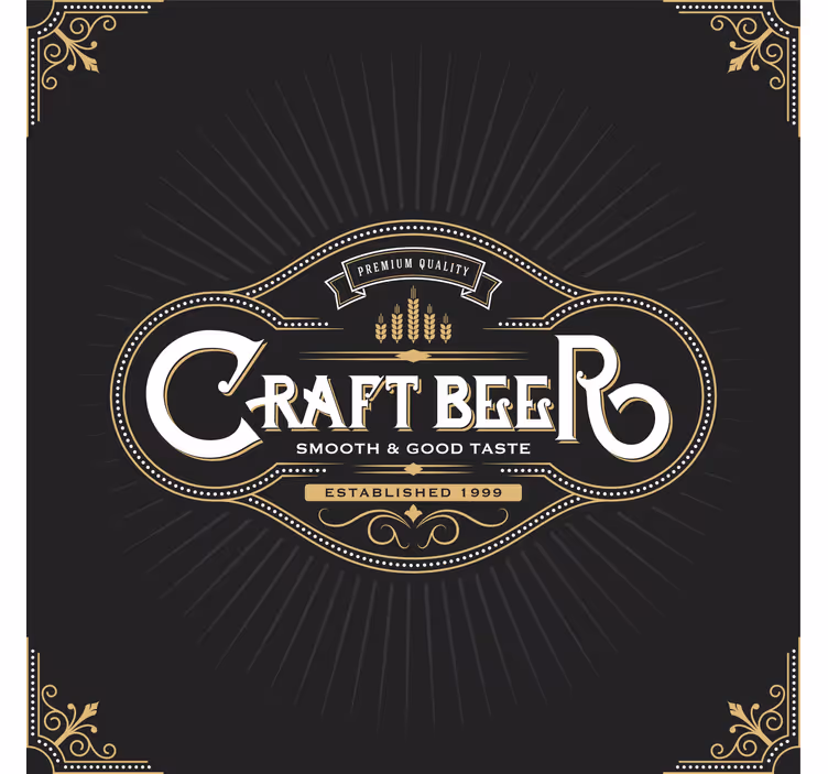 Beer mats premium quality beer labels - TenStickers