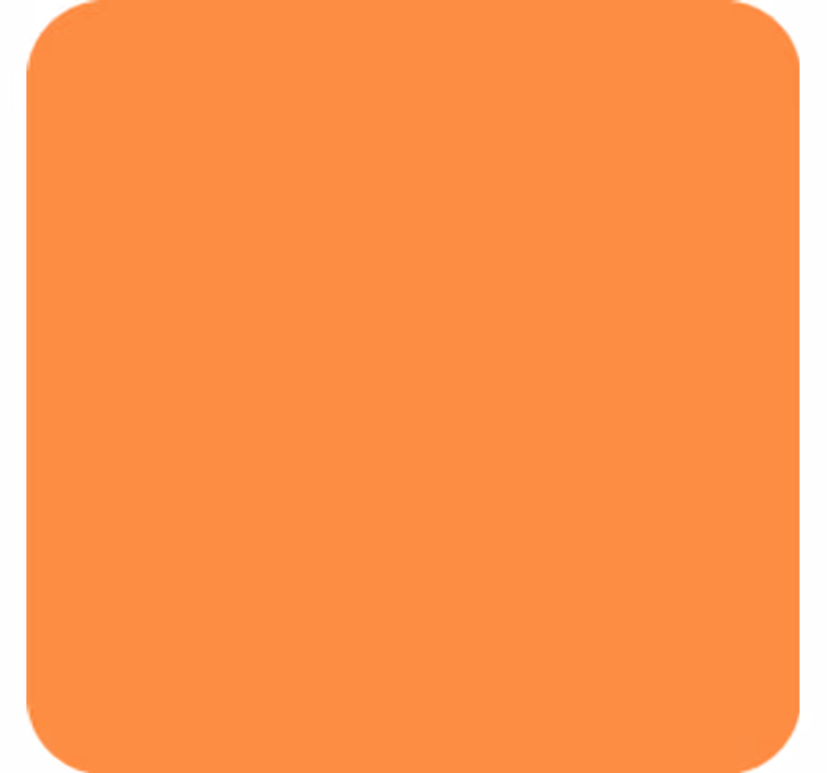 Texture coasters simple orange surface - TenStickers