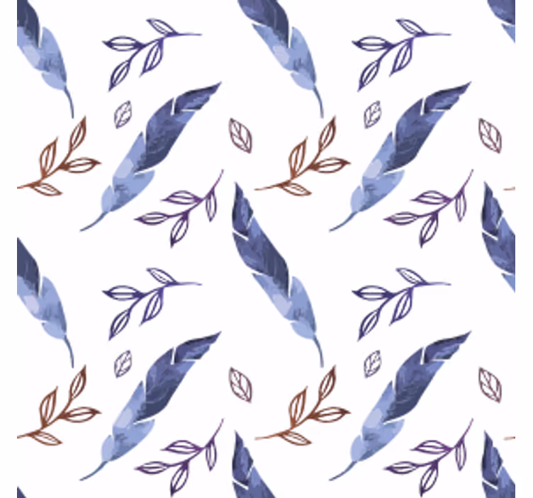 Texture coasters foliage watercolor designs - TenStickers