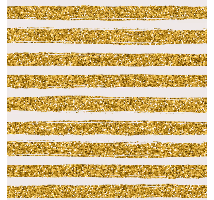 Texture coasters glitter striped design - TenStickers