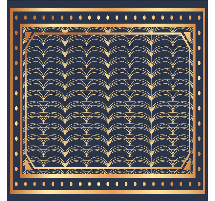 Texture coasters elegant geometric design - TenStickers