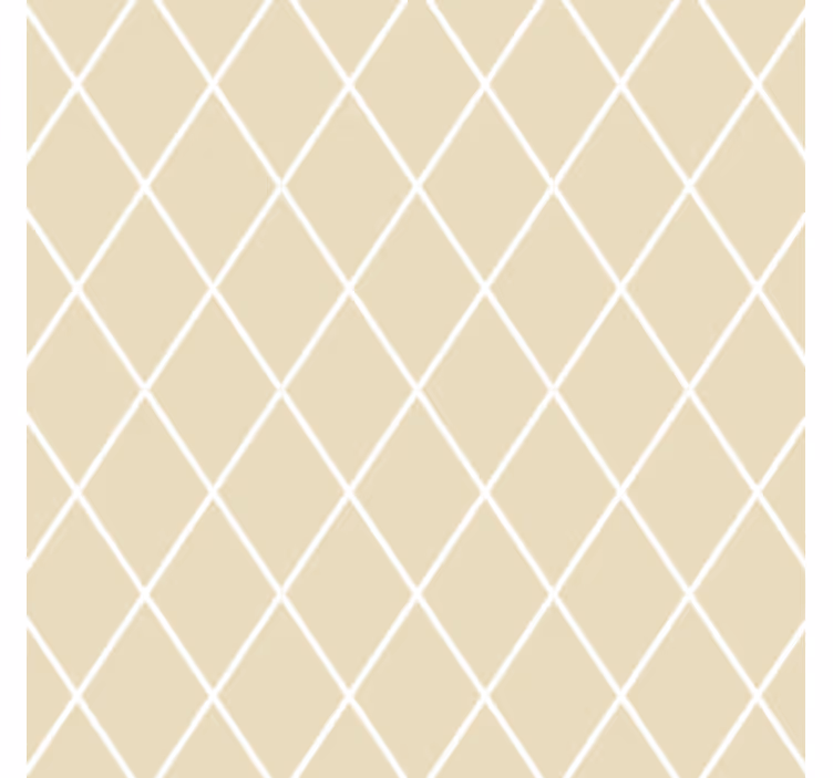 Beer mats diagonal pattern coaster - TenStickers