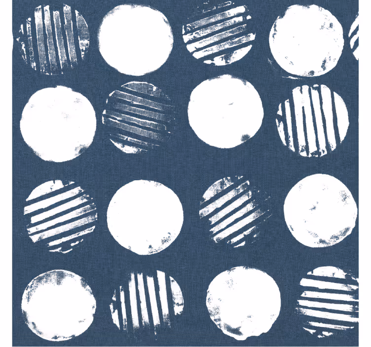 Texture coasters with circular patterned design - TenStickers