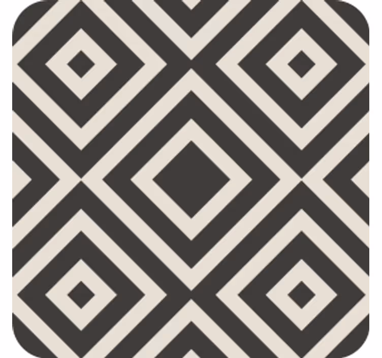 Texture coasters geometric shape exploration - TenStickers