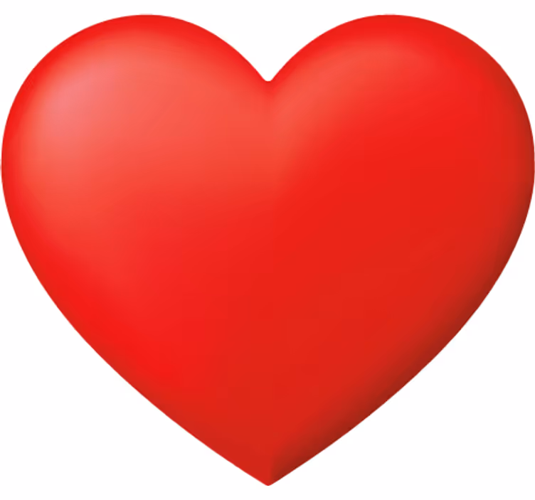 Heart shaped coaster wedding coaster - TenStickers