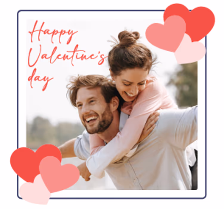 Custom image heart personalised coasters - TenStickers