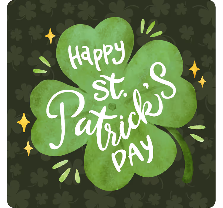 St. Patrick's Day Bar Coasters - TenStickers