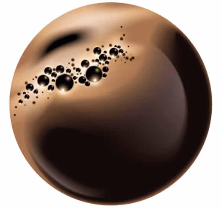 Coffee design drink coaster - TenStickers