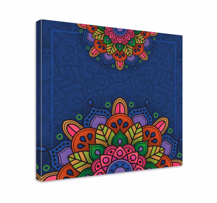 Intricate mandala pattern mandala canvas - TenStickers