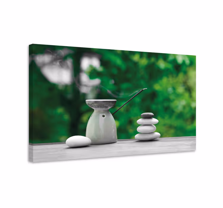 Zen canvas art zen stone composition - TenStickers