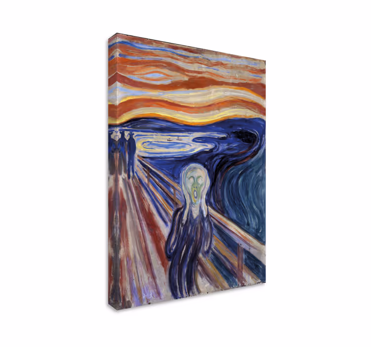Emotional Expressionism canvas art - TenStickers