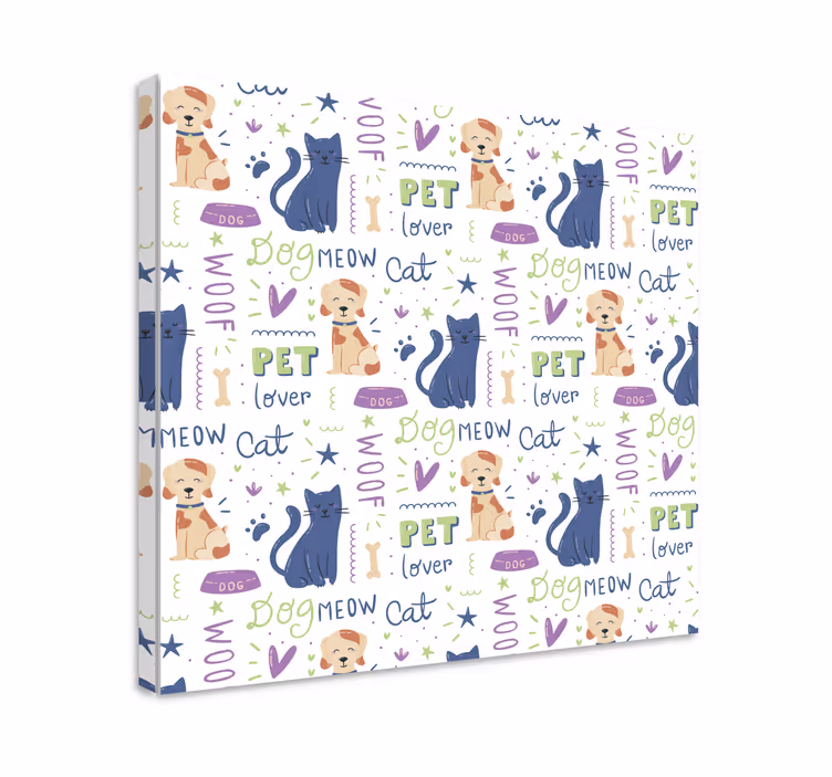 Dog wall art pet lovers collection - TenStickers
