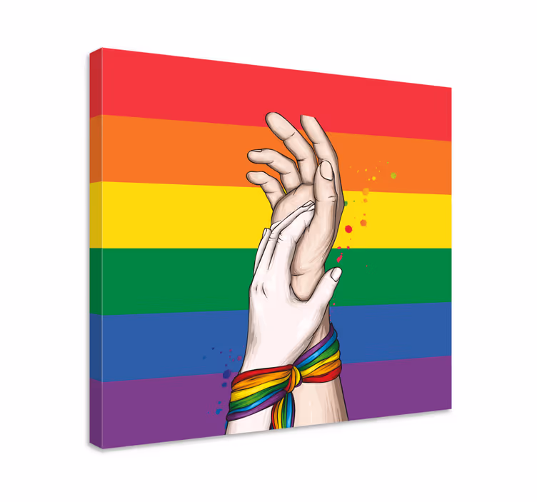 UNITY IN DIVERSITY quote canvas - TenStickers