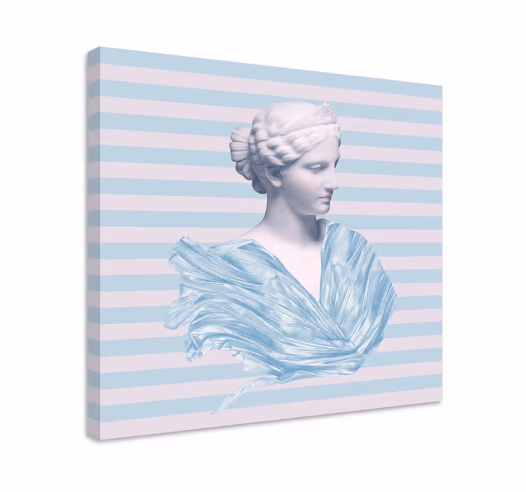 Canvas art classical figure sculpture - TenStickers