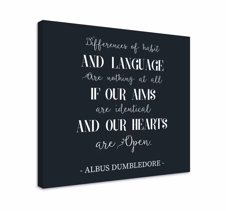 Quote canvas inspirational quote art - TenStickers