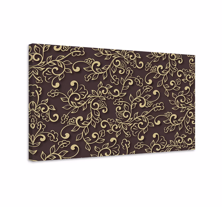 Flowers canvas graceful floral composition - TenStickers