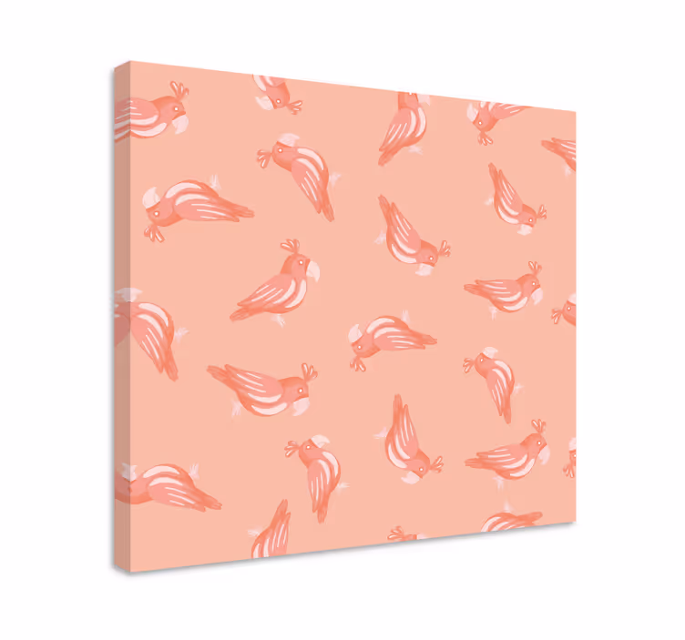 Bird canvas wall art charming avian designs - TenStickers
