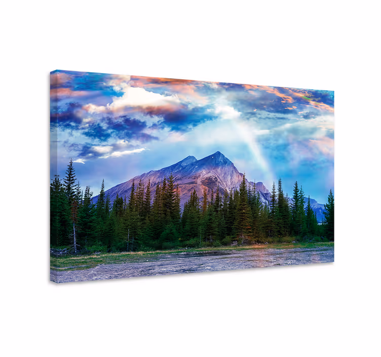 Landscape canvas grand mountain view - TenStickers