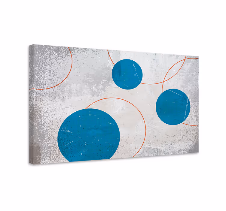 Brutalism design canvas art prints - TenStickers