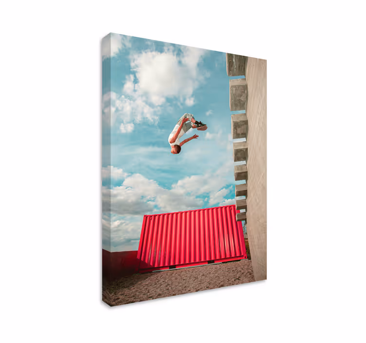 Parkour poster print design - TenStickers