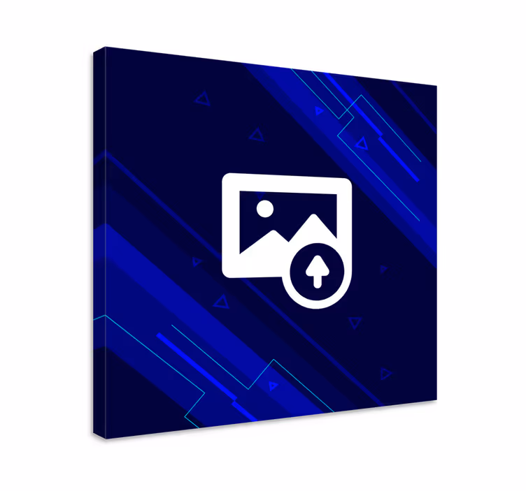 Custom e-sports logo gaming canvas print - TenStickers