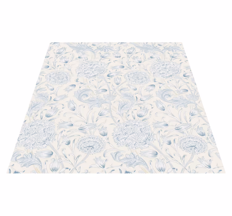 Flower rug floral design for wardrobe - TenStickers